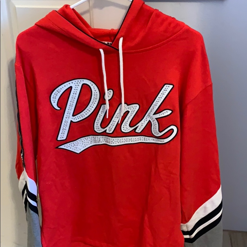 Love PINK red hoodie.